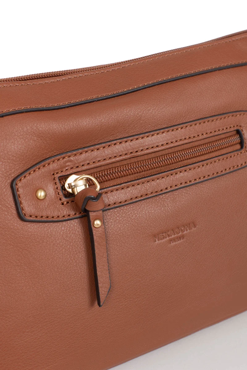 Sac porté épaule 1 anse - Cuir de vachette