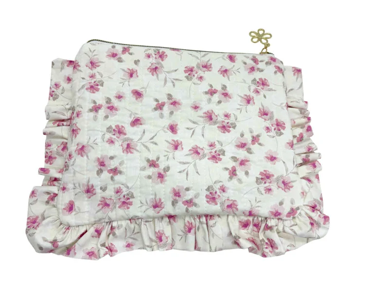 Pochette multifonction " Romance Fleurie"