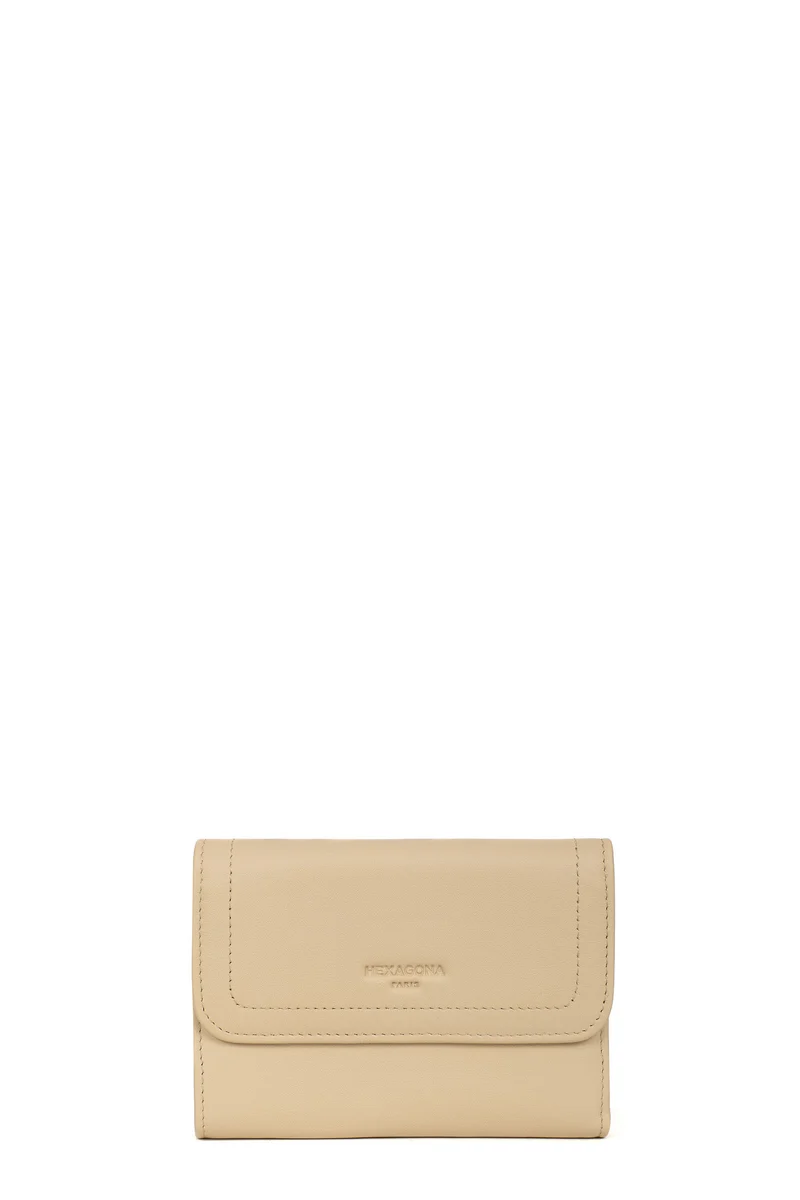 Portefeuille - 1 volet - Stop RFID - Cuir