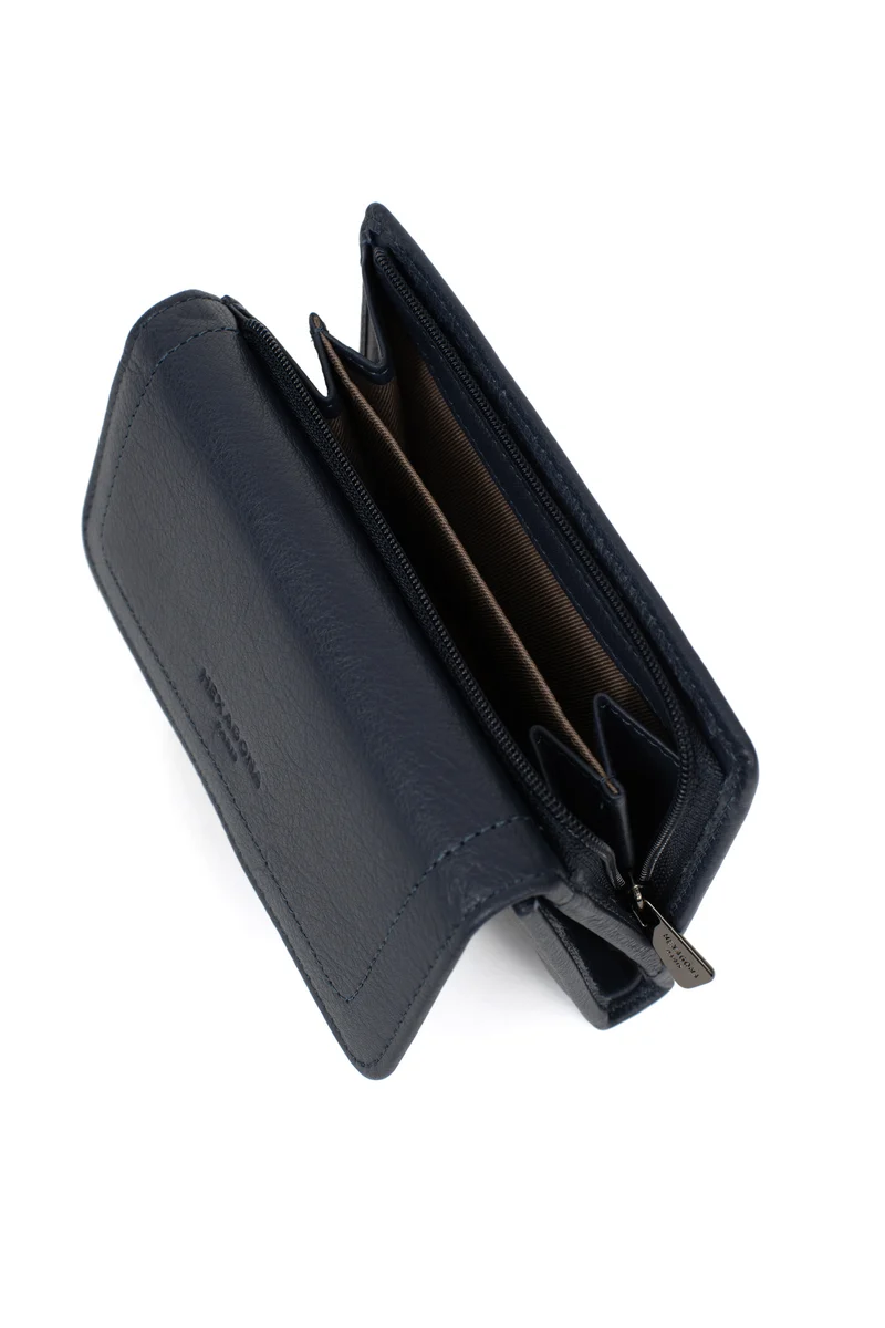 Portefeuille - 1 volet - Stop RFID - Cuir