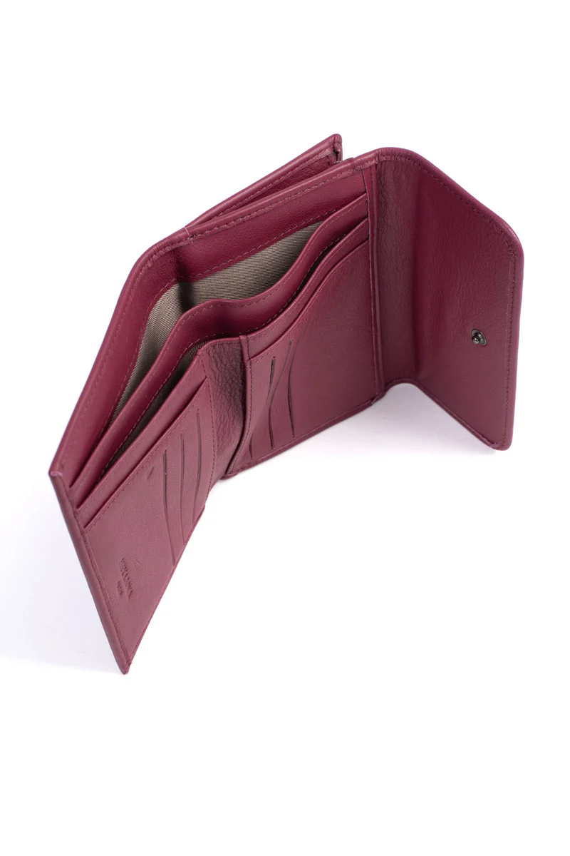Portefeuille - 1 volet - Stop RFID - Cuir