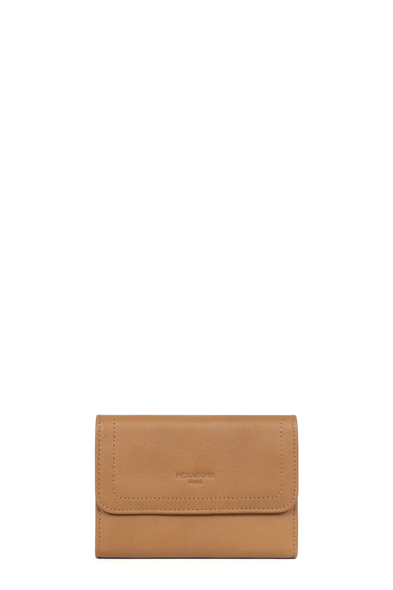 Portefeuille - 1 volet - Stop RFID - Cuir