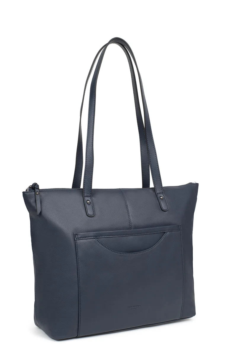 Sac cabas porté épaule - A4 - Cuir