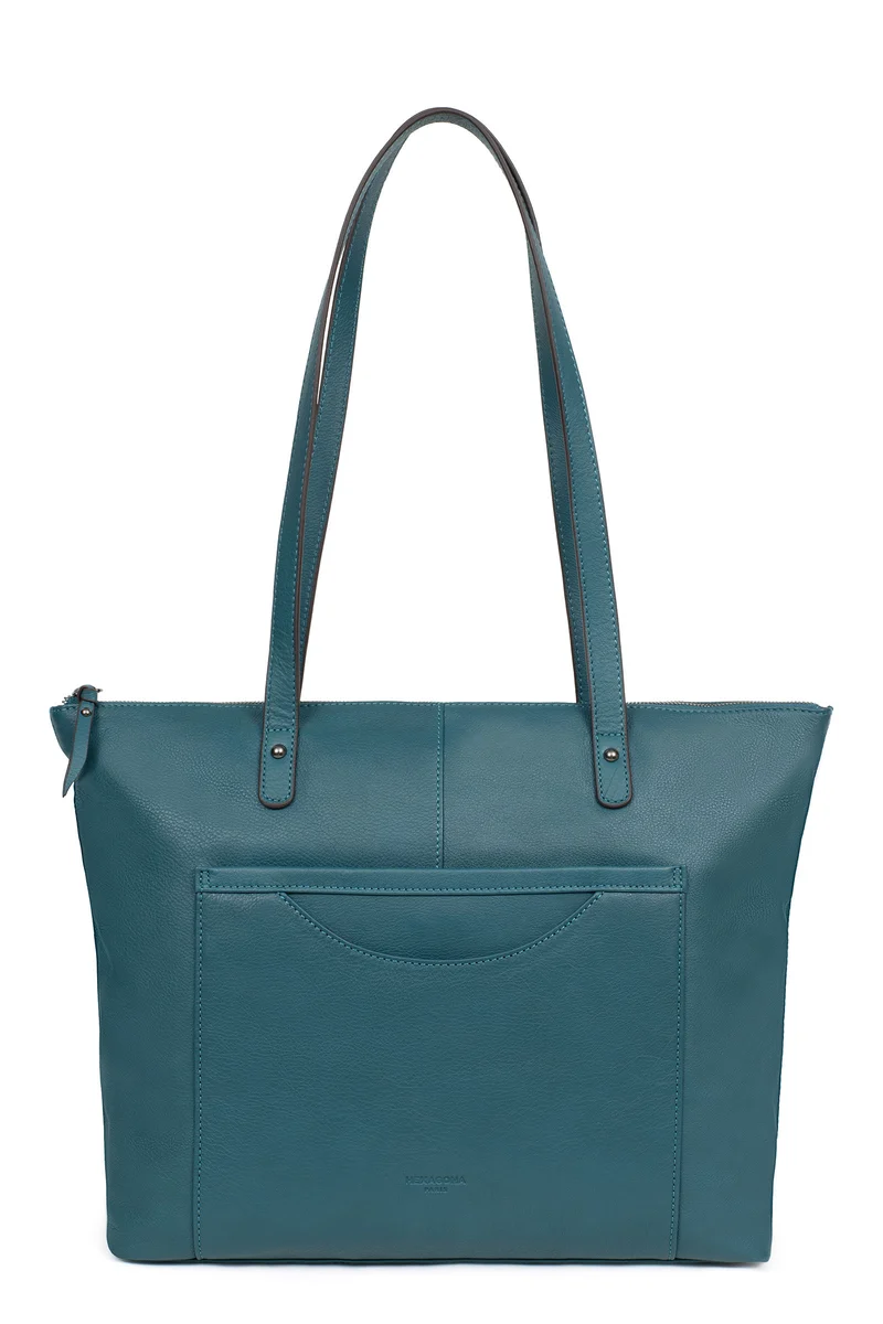 Sac cabas porté épaule - A4 - Cuir