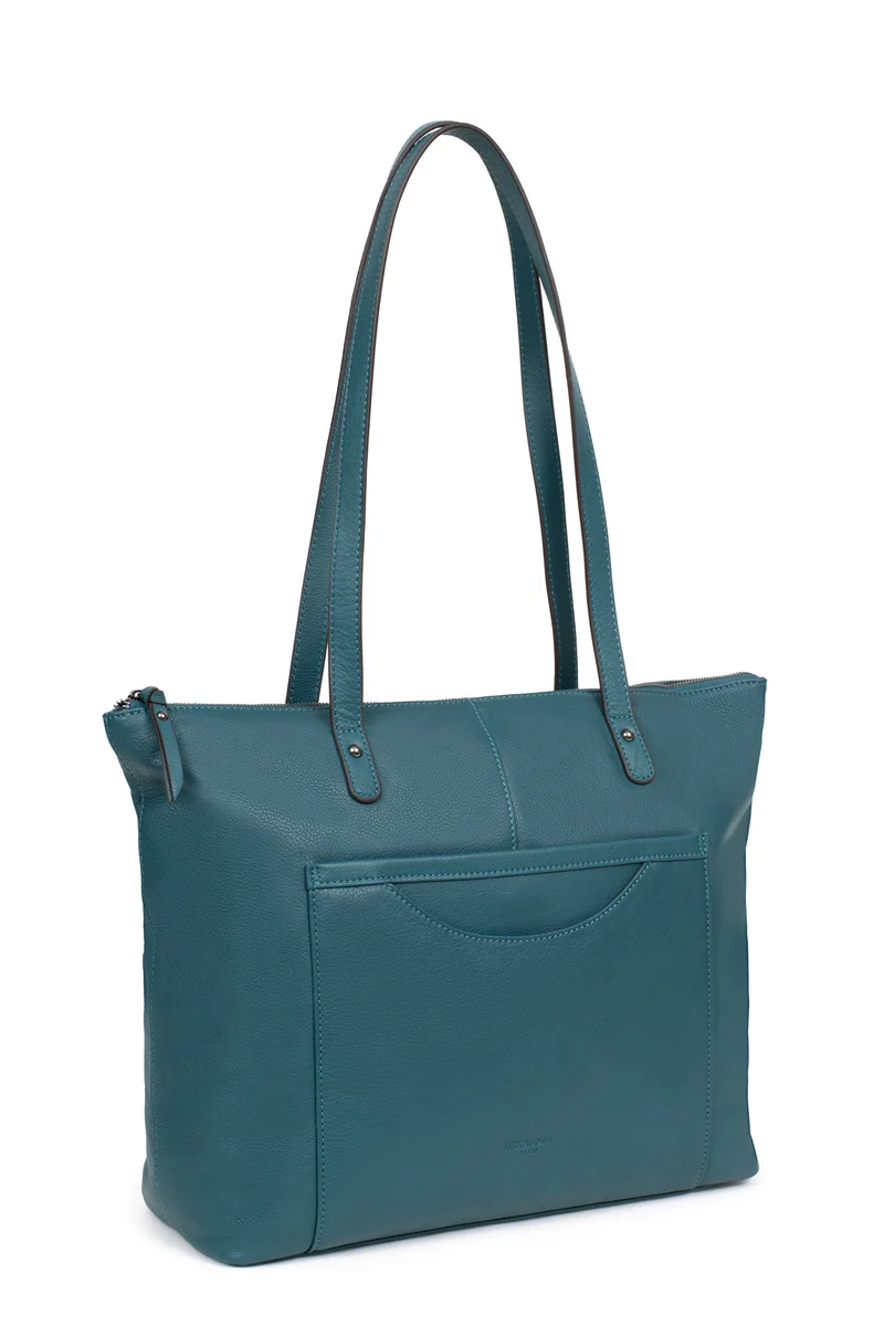 Sac cabas porté épaule - A4 - Cuir