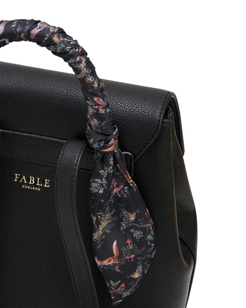 Laura Small Backpack in Black