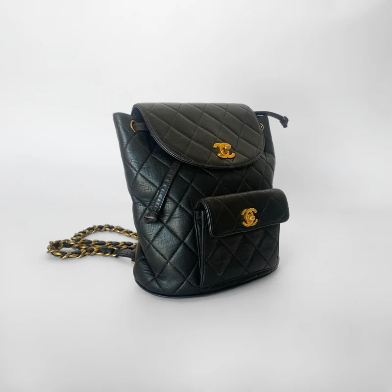 Chanel Duma Sac à dos en cuir d'agneau