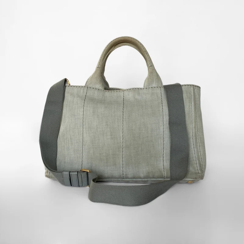 Prada Grand sac fourre-tout Canapa en jean