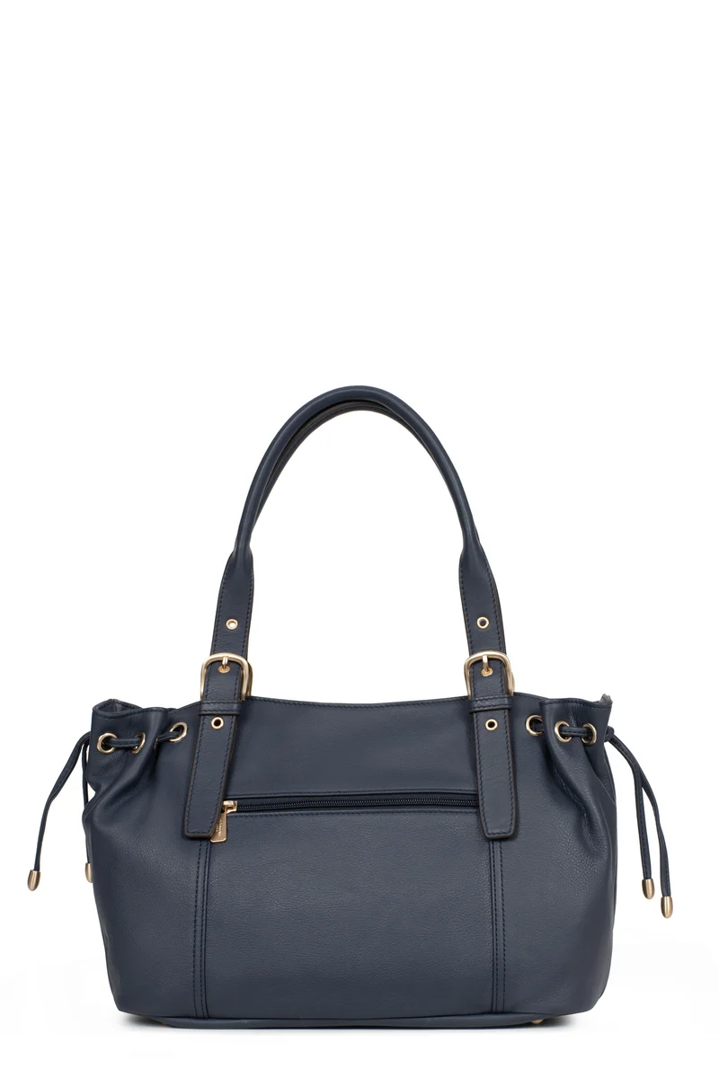Sac porté épaule 2 anses - Cuir de vachette