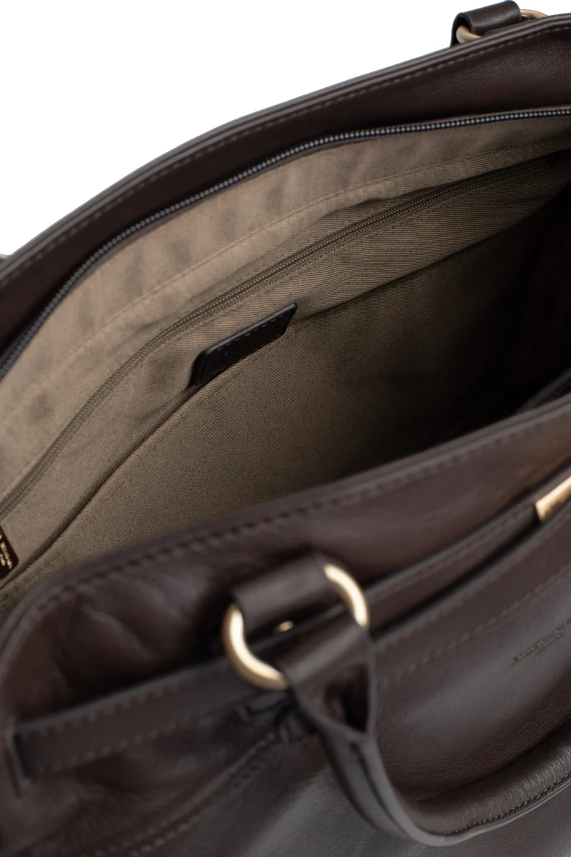 Sac cabas porté épaule - A4 - Cuir de vachette