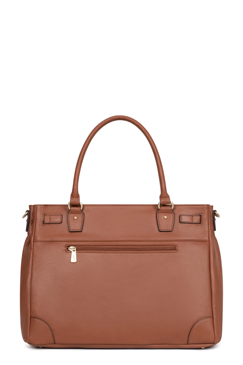 Sac cabas porté épaule - A4 - Cuir de vachette