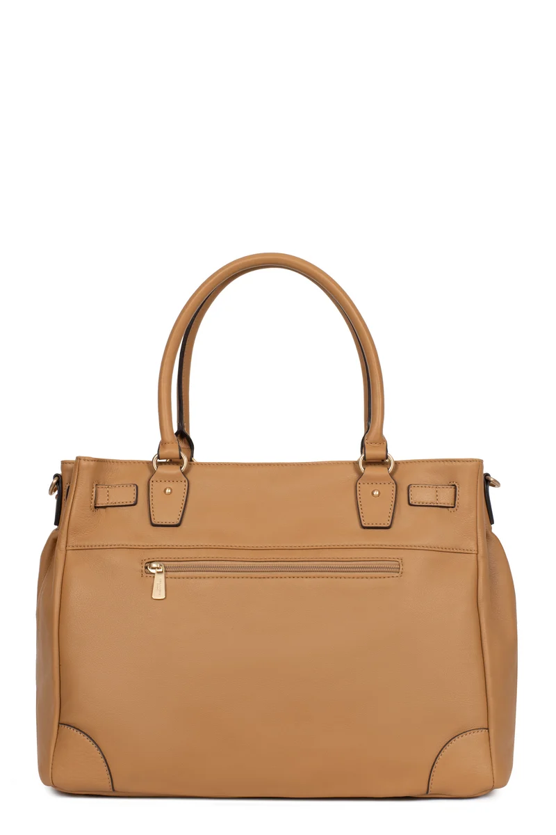 Sac cabas porté épaule - A4 - Cuir de vachette