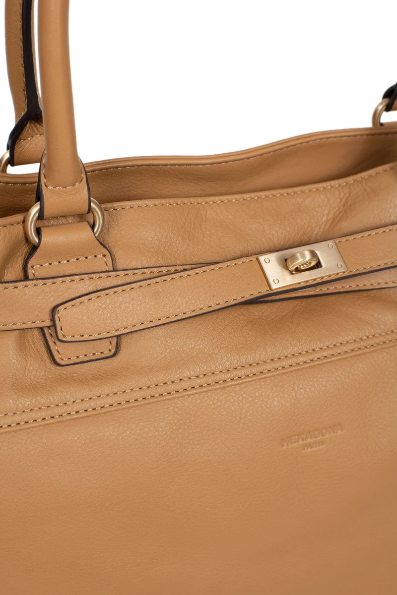 Sac cabas porté épaule - A4 - Cuir de vachette