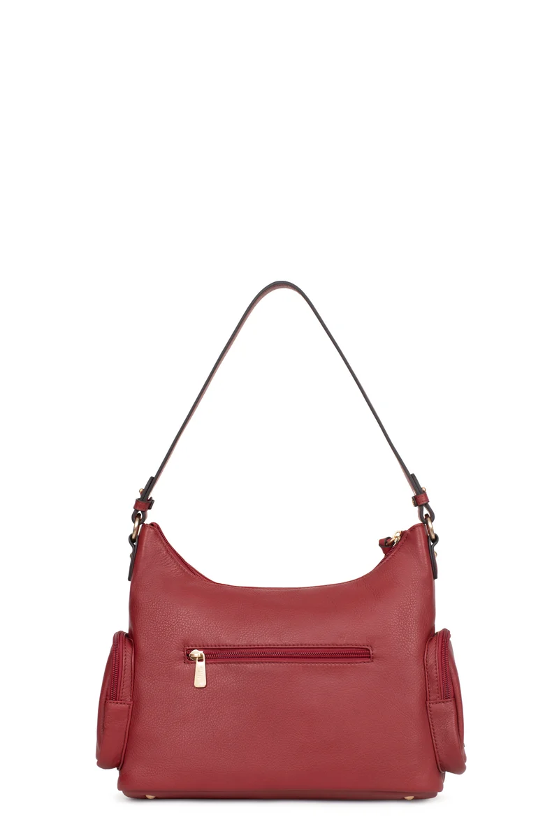 Sac porté épaule 1 anse - Cuir de vachette