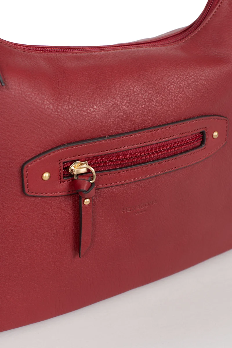 Sac porté épaule 1 anse - Cuir de vachette