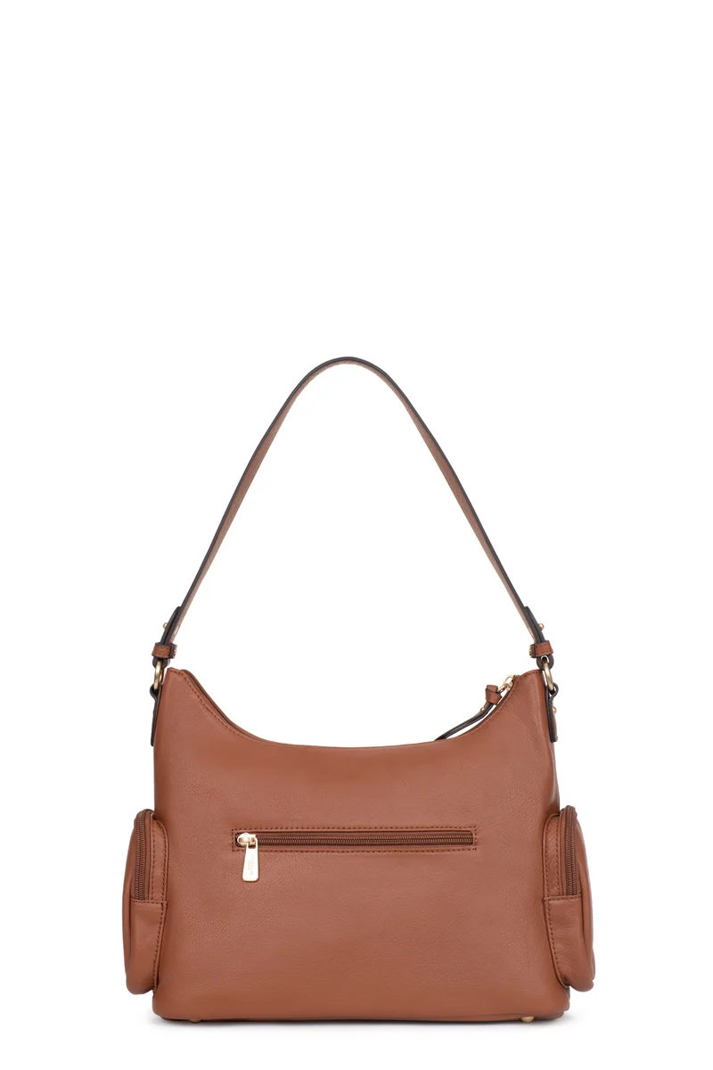 Sac porté épaule 1 anse - Cuir de vachette