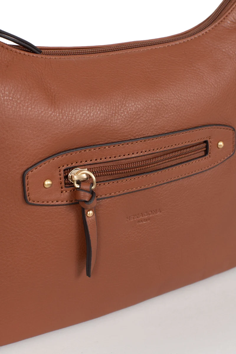 Sac porté épaule 1 anse - Cuir de vachette