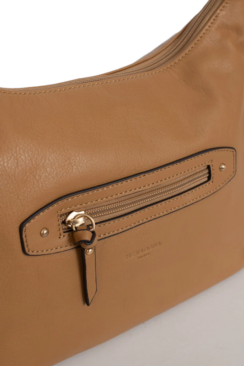 Sac porté épaule 1 anse - Cuir de vachette