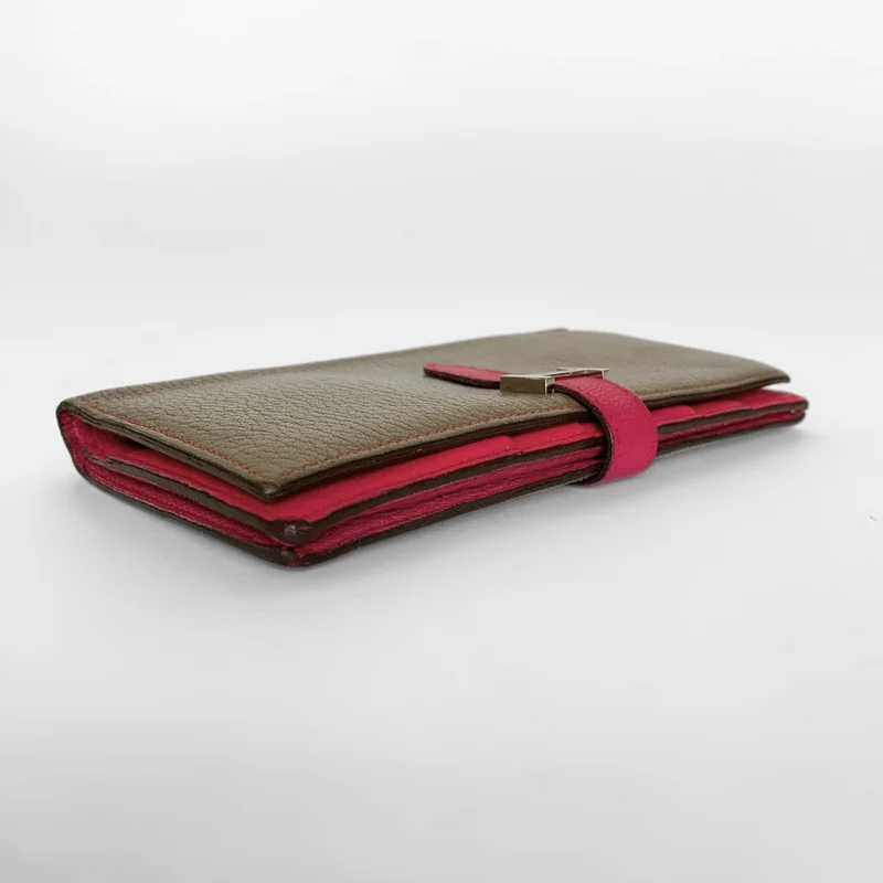 Hermès Bearn Portefeuille Epsom Cuir