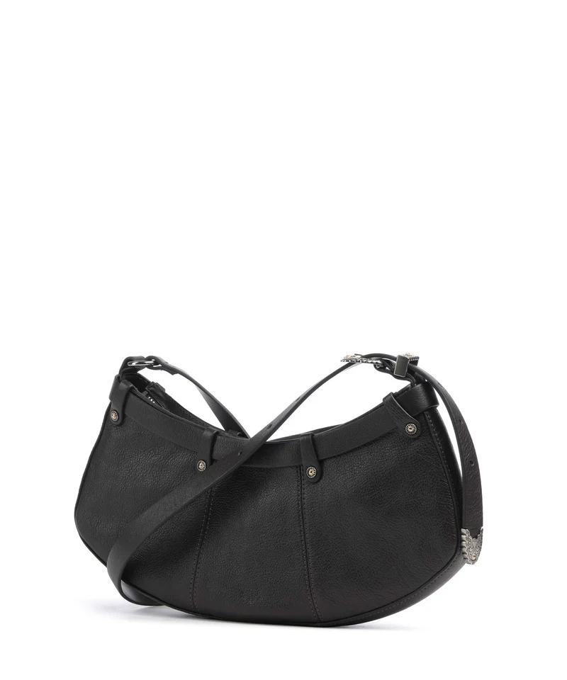 Pinko Pocket Mini Sac porté épaule marrone marasca/mix gold