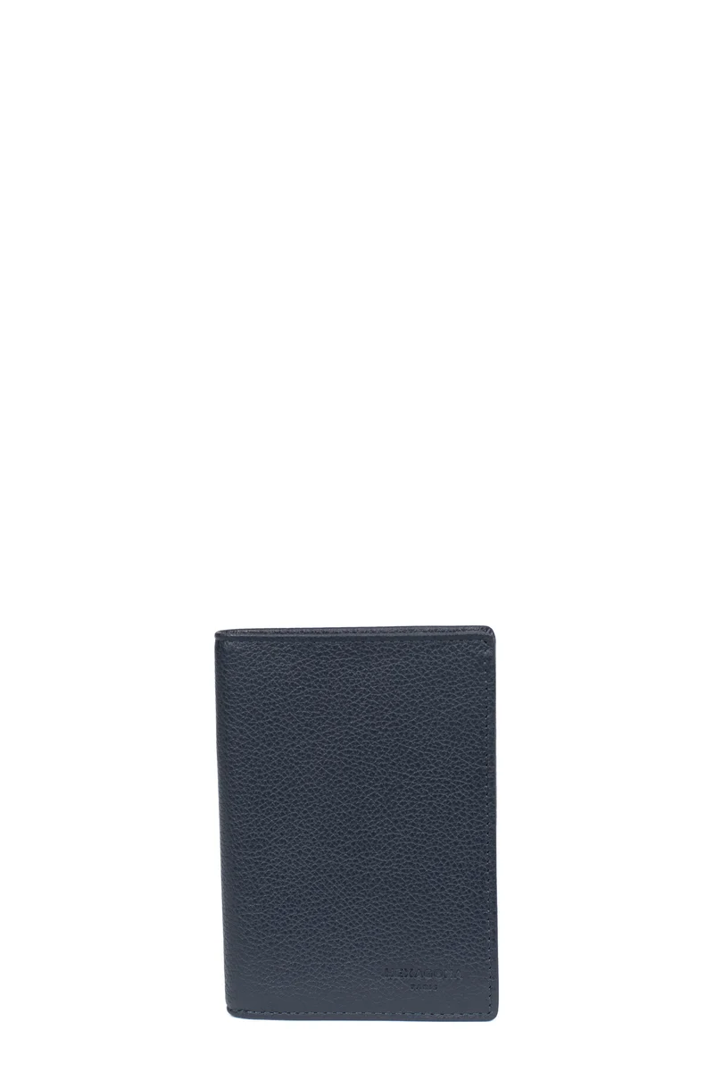 Portefeuille européen - 2 volets - Cuir