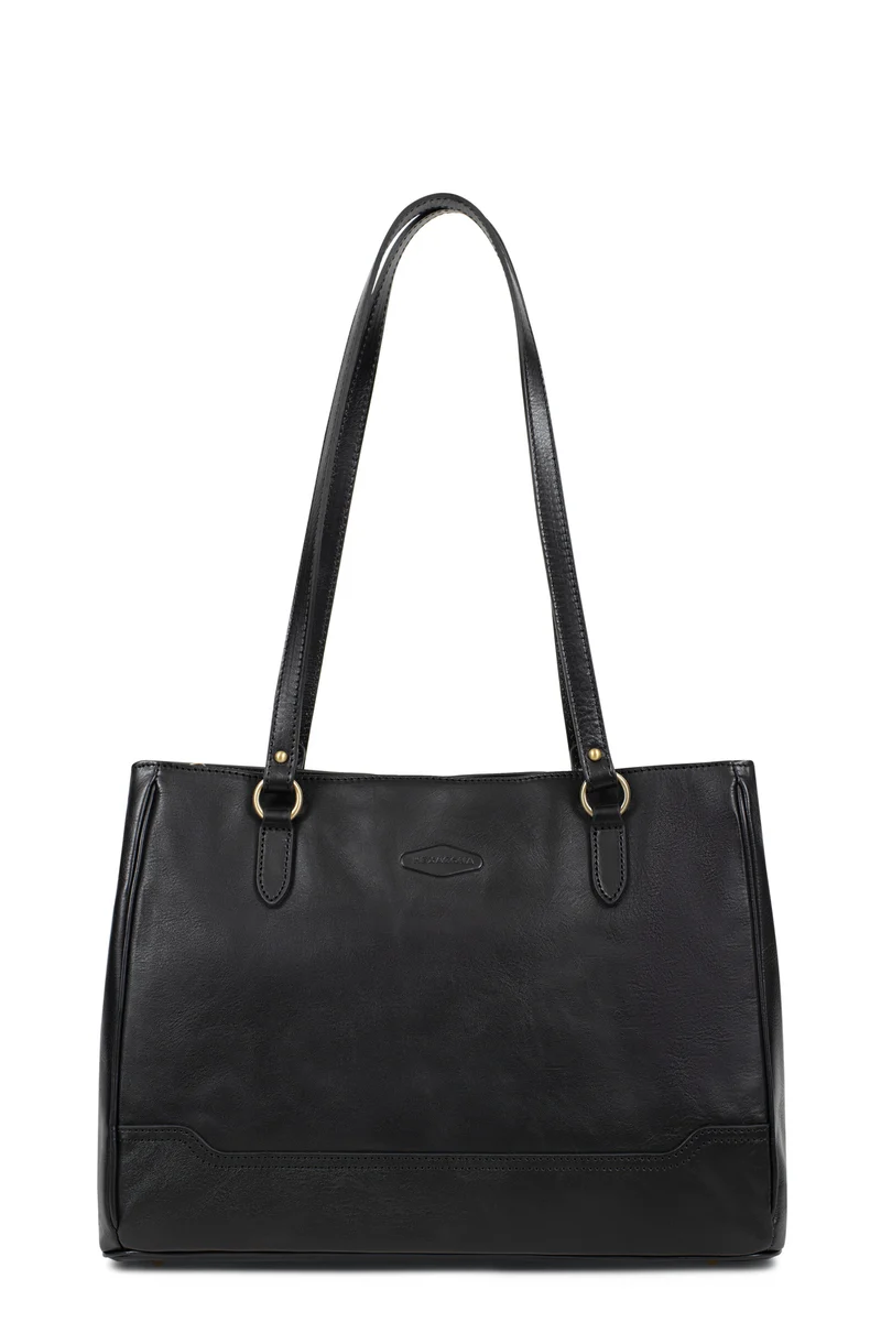 Sac porté épaule 2 anses - A4 - Cuir