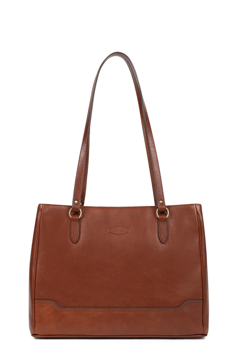 Sac porté épaule 2 anses - A4 - Cuir
