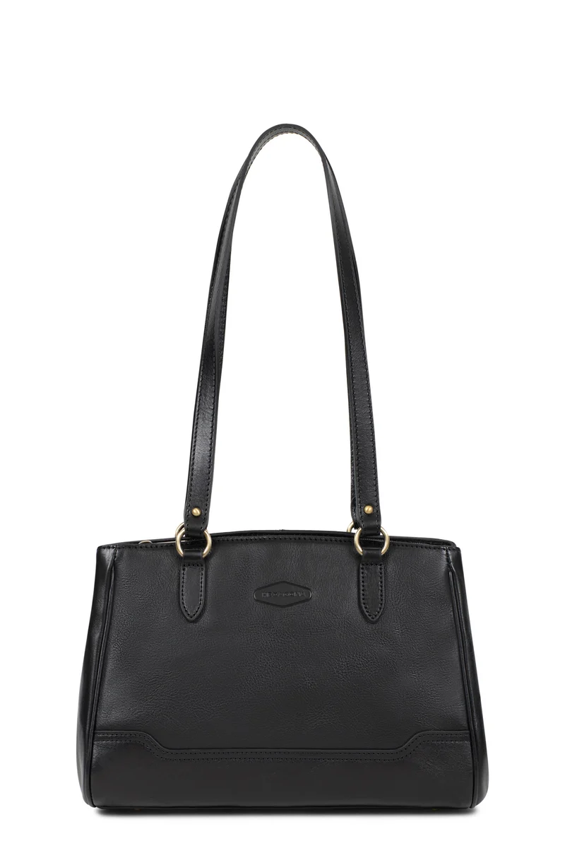 Sac porté épaule 2 anses - Cuir