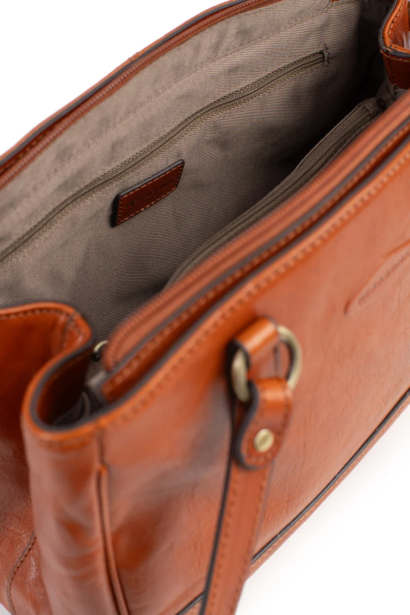 Sac porté épaule 2 anses - Cuir