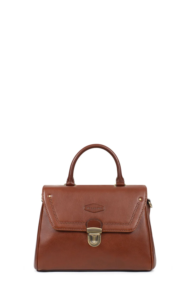 Sac porté main 1 poignée - Cuir