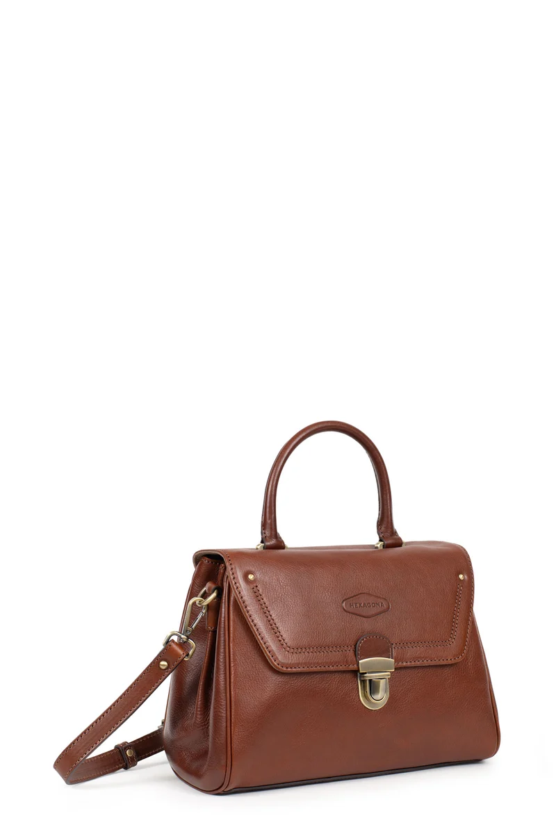 Sac porté main 1 poignée - Cuir