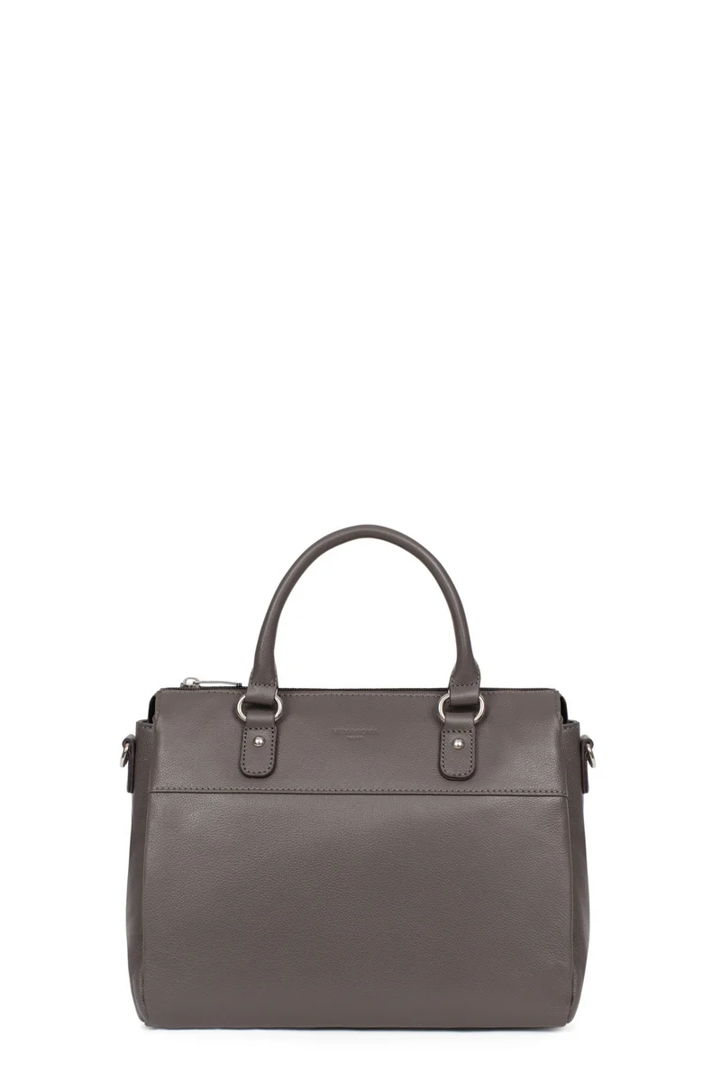 Sac porté main 2 poignées - Cuir