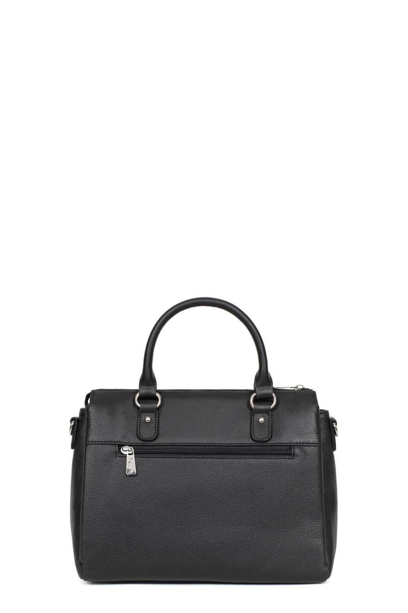 Sac porté main 2 poignées - Cuir