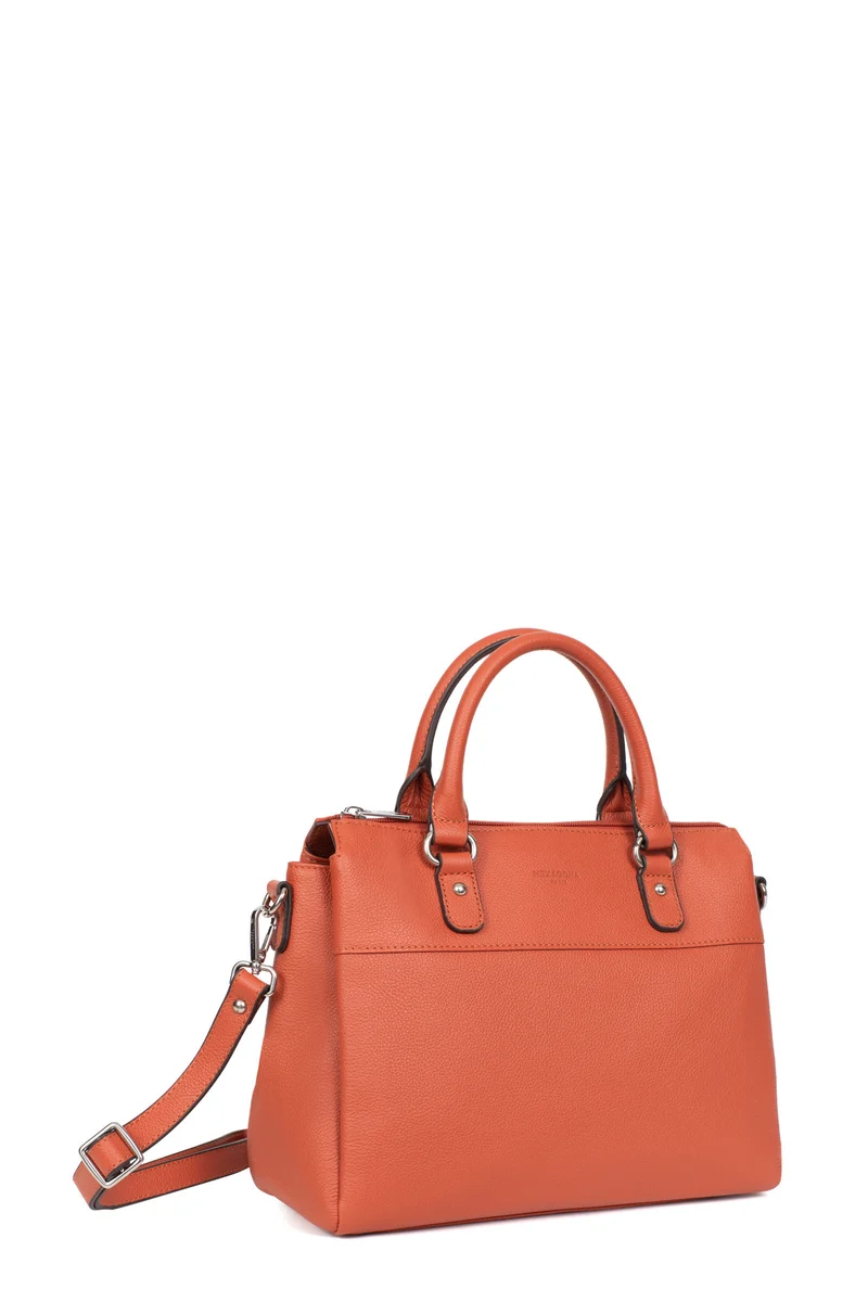 Sac porté main 2 poignées - Cuir