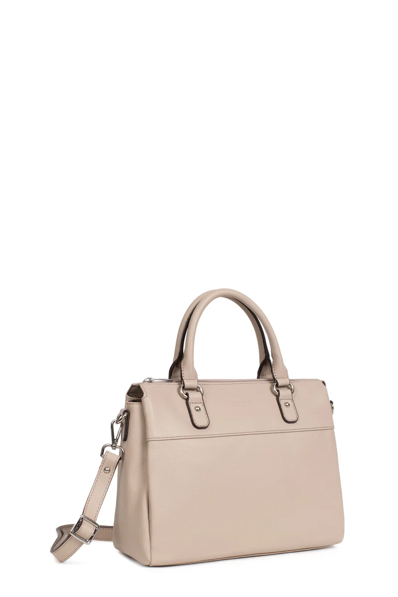 Sac porté main 2 poignées - Cuir