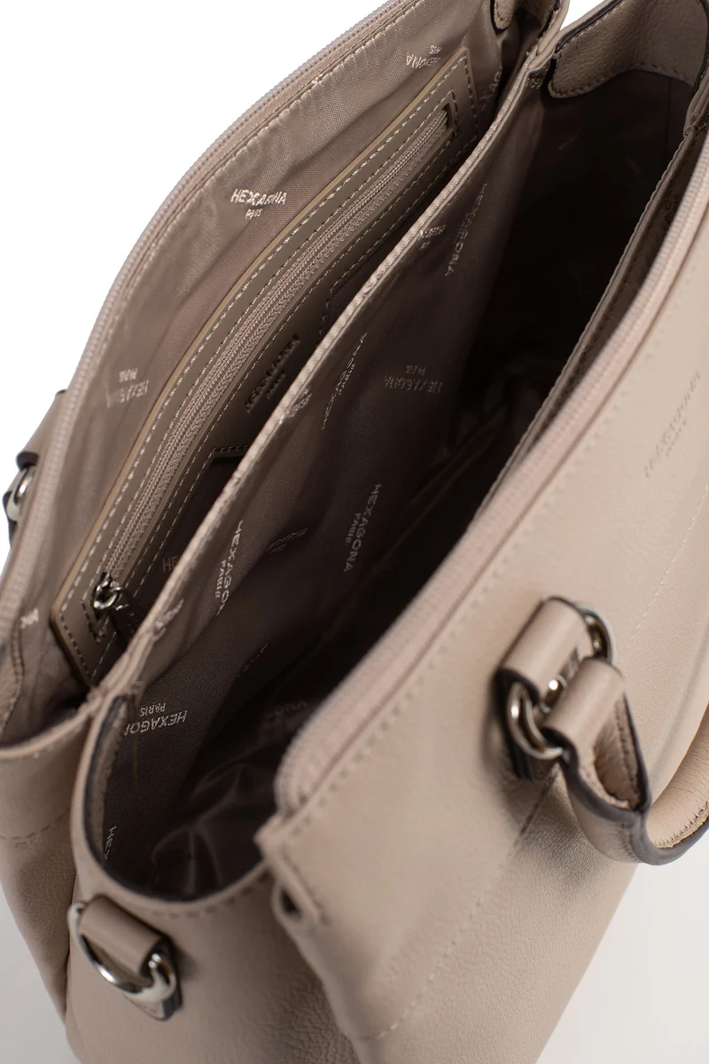 Sac porté main 2 poignées - Cuir