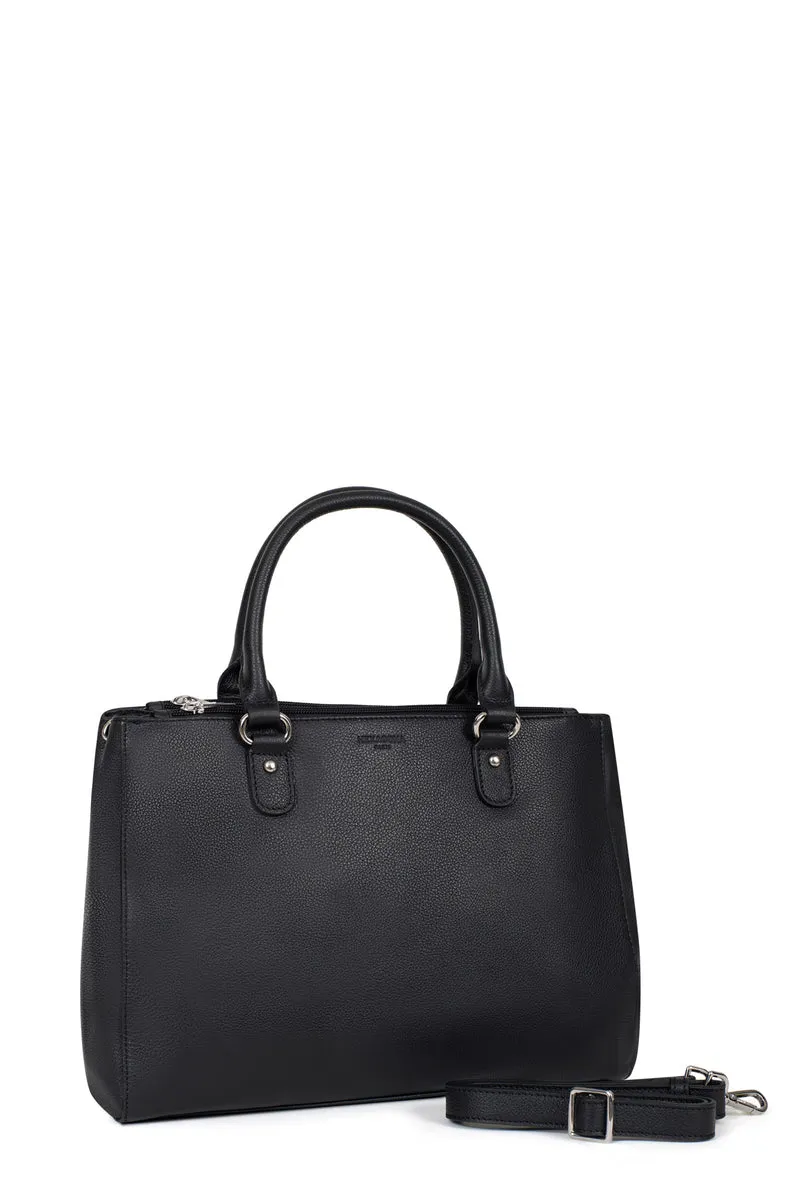 Sac porté main 2 poignées - A4 - Cuir
