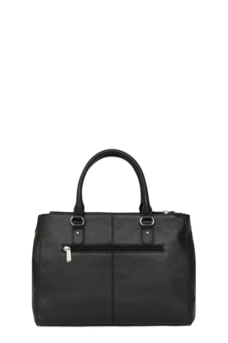 Sac porté main 2 poignées - A4 - Cuir