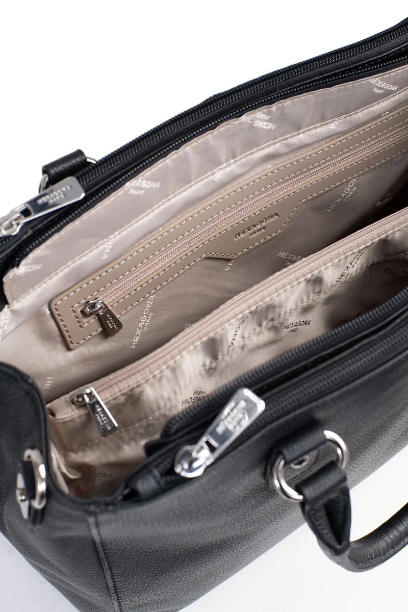 Sac porté main 2 poignées - A4 - Cuir