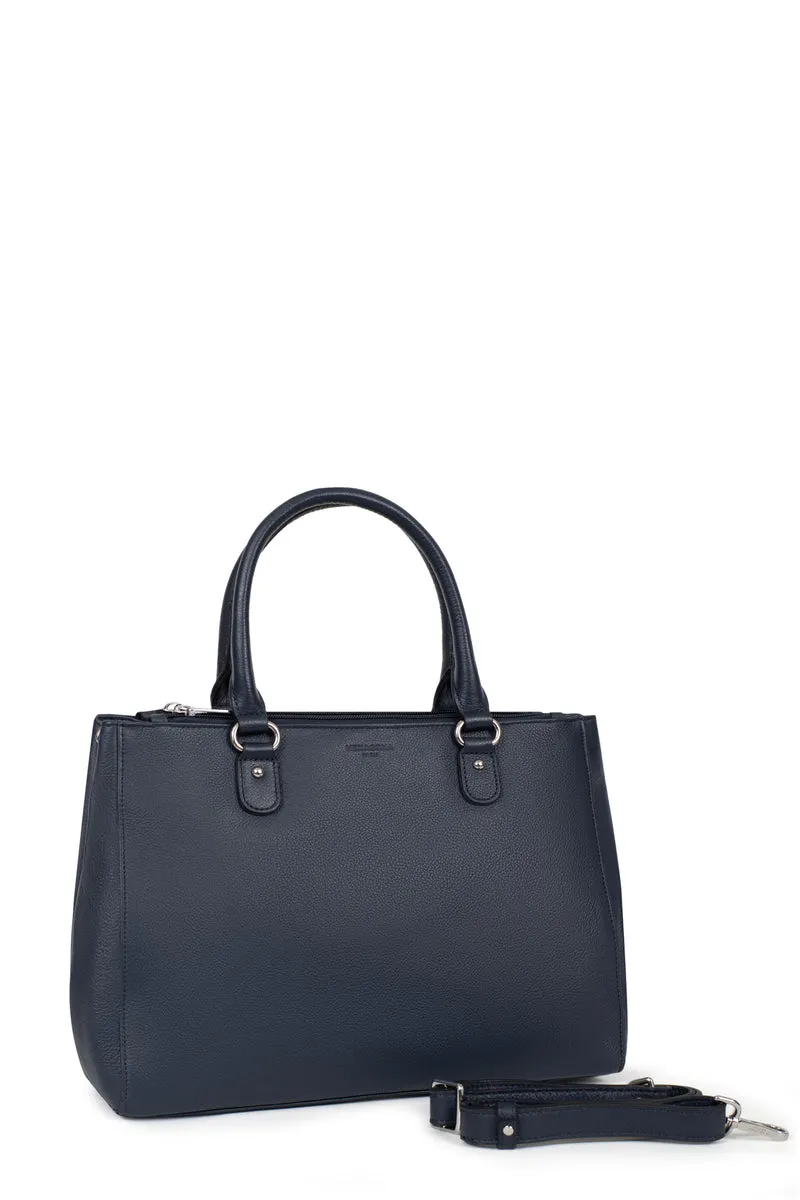 Sac porté main 2 poignées - A4 - Cuir