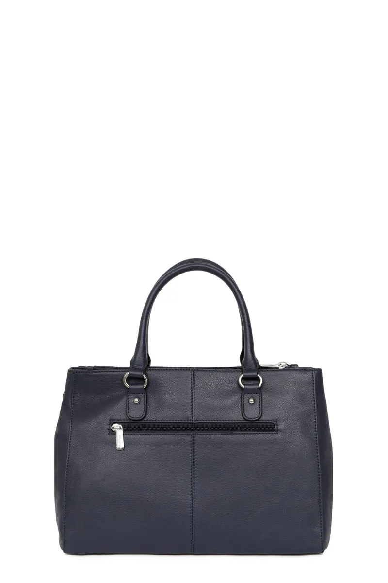 Sac porté main 2 poignées - A4 - Cuir