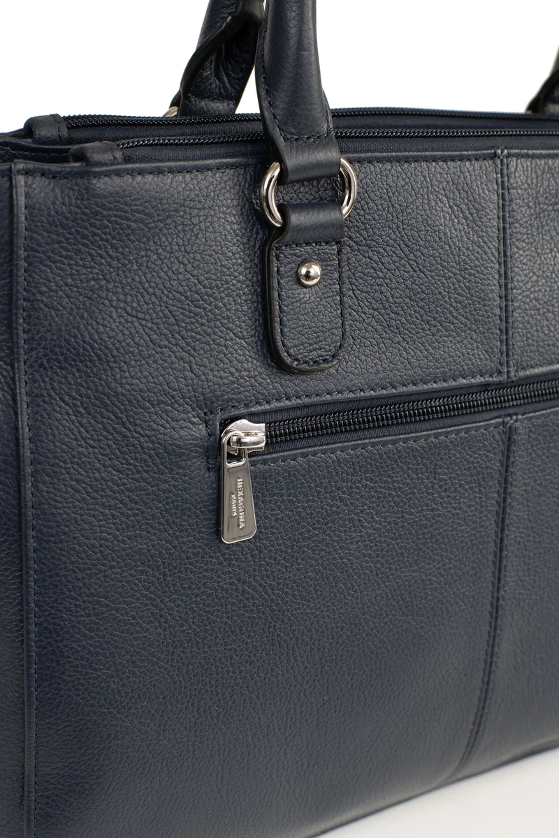 Sac porté main 2 poignées - A4 - Cuir