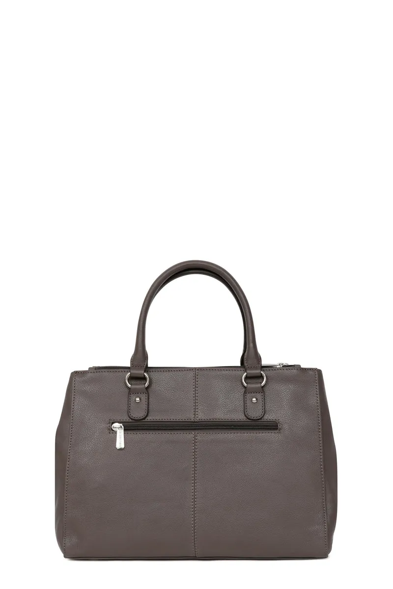 Sac porté main 2 poignées - A4 - Cuir