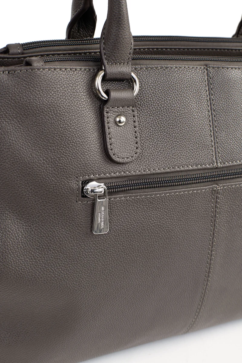 Sac porté main 2 poignées - A4 - Cuir