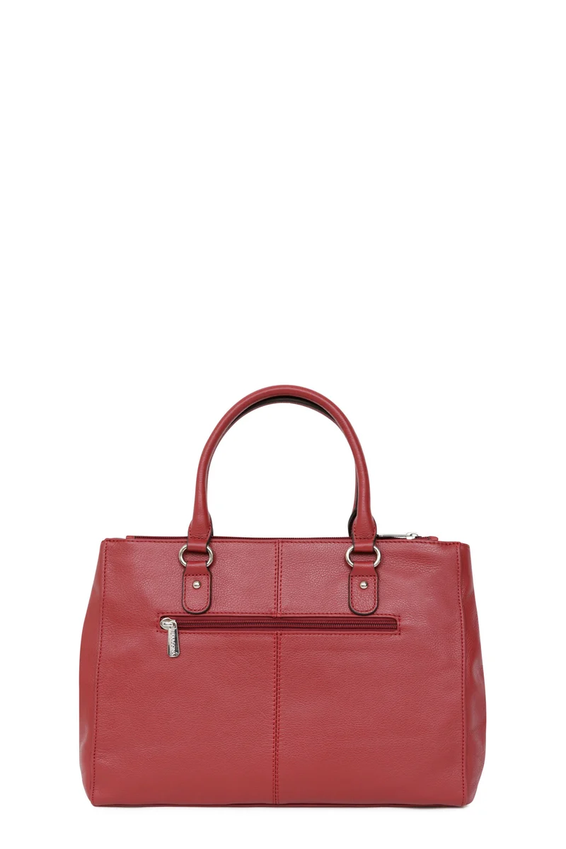 Sac porté main 2 poignées - A4 - Cuir