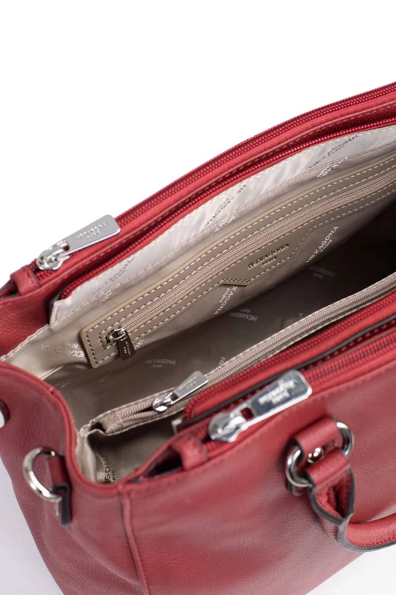 Sac porté main 2 poignées - A4 - Cuir