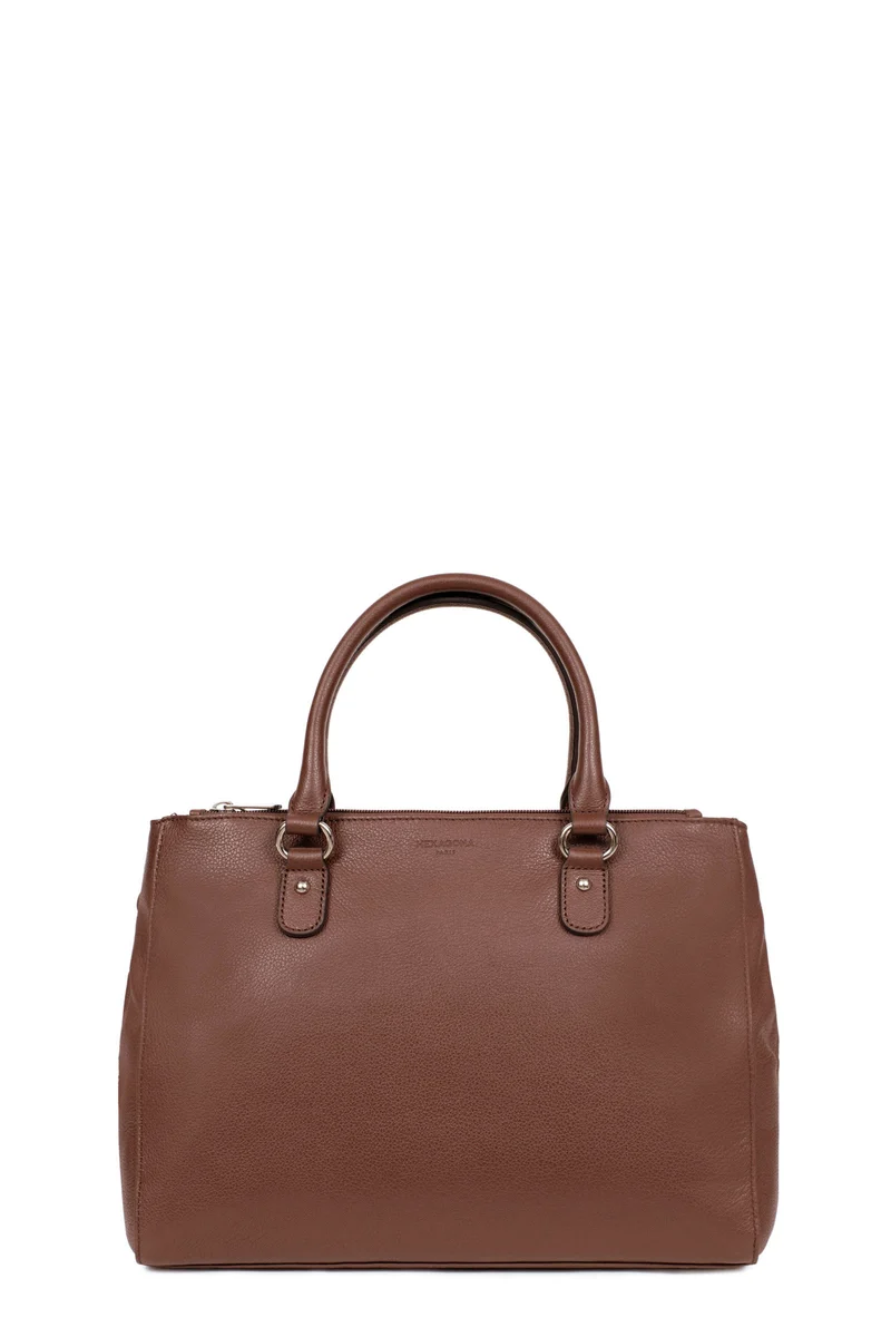 Sac porté main 2 poignées - A4 - Cuir
