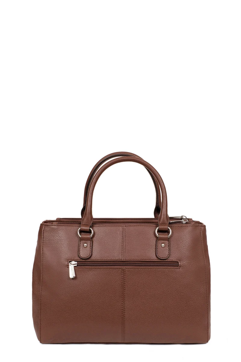 Sac porté main 2 poignées - A4 - Cuir