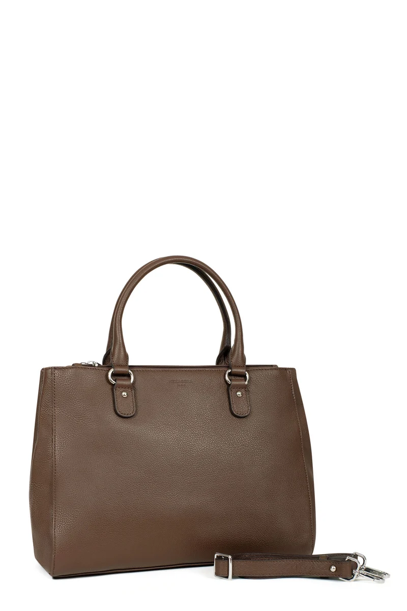 Sac porté main 2 poignées - A4 - Cuir