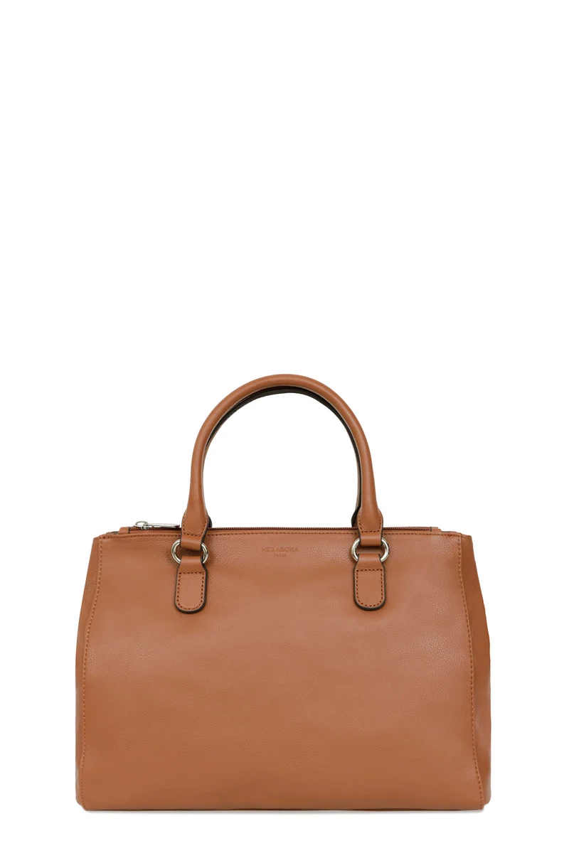 Sac porté main 2 poignées - A4 - Cuir